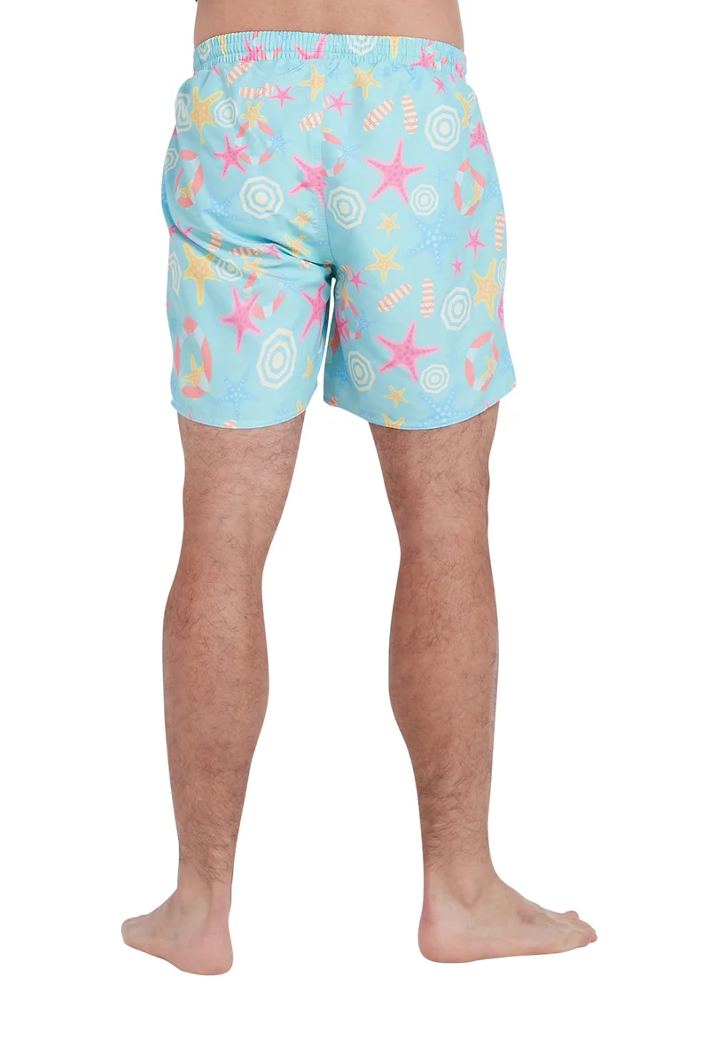COEGA SUNWEAR  COEGA  Mens Mens Boardshorts - Turquoise Starfish for Men | Best Price UAE